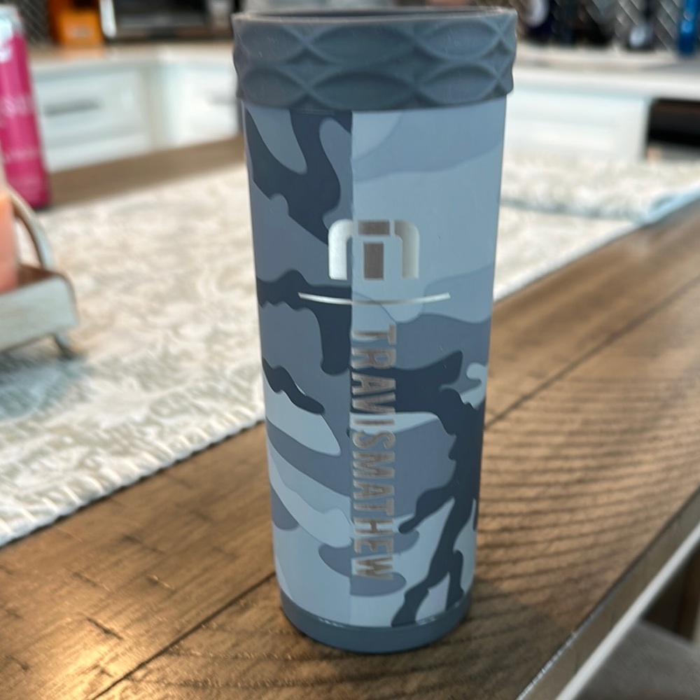 Travis Mathew Gray Camo Tumbler